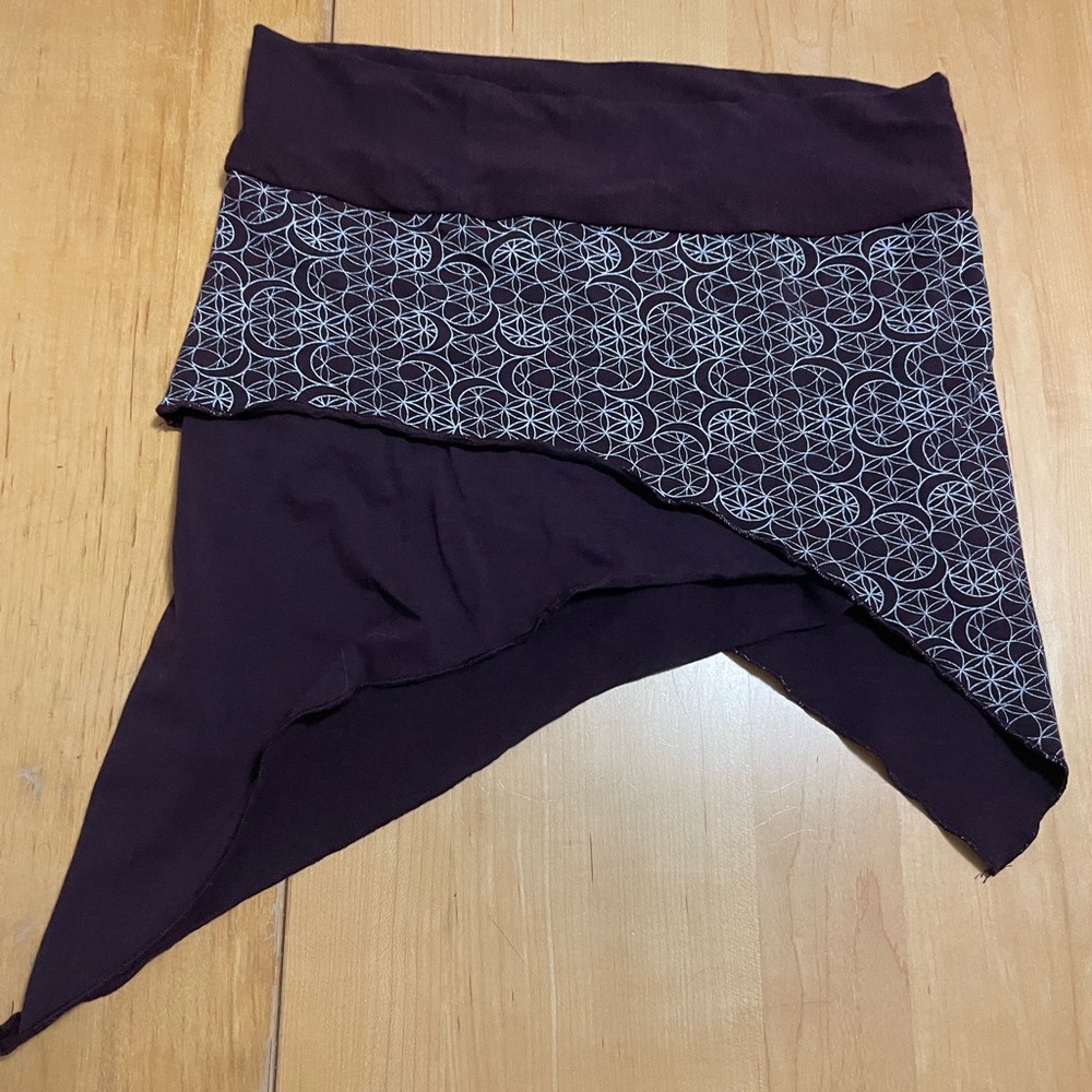 Maha Devi flower of life pixie skirt